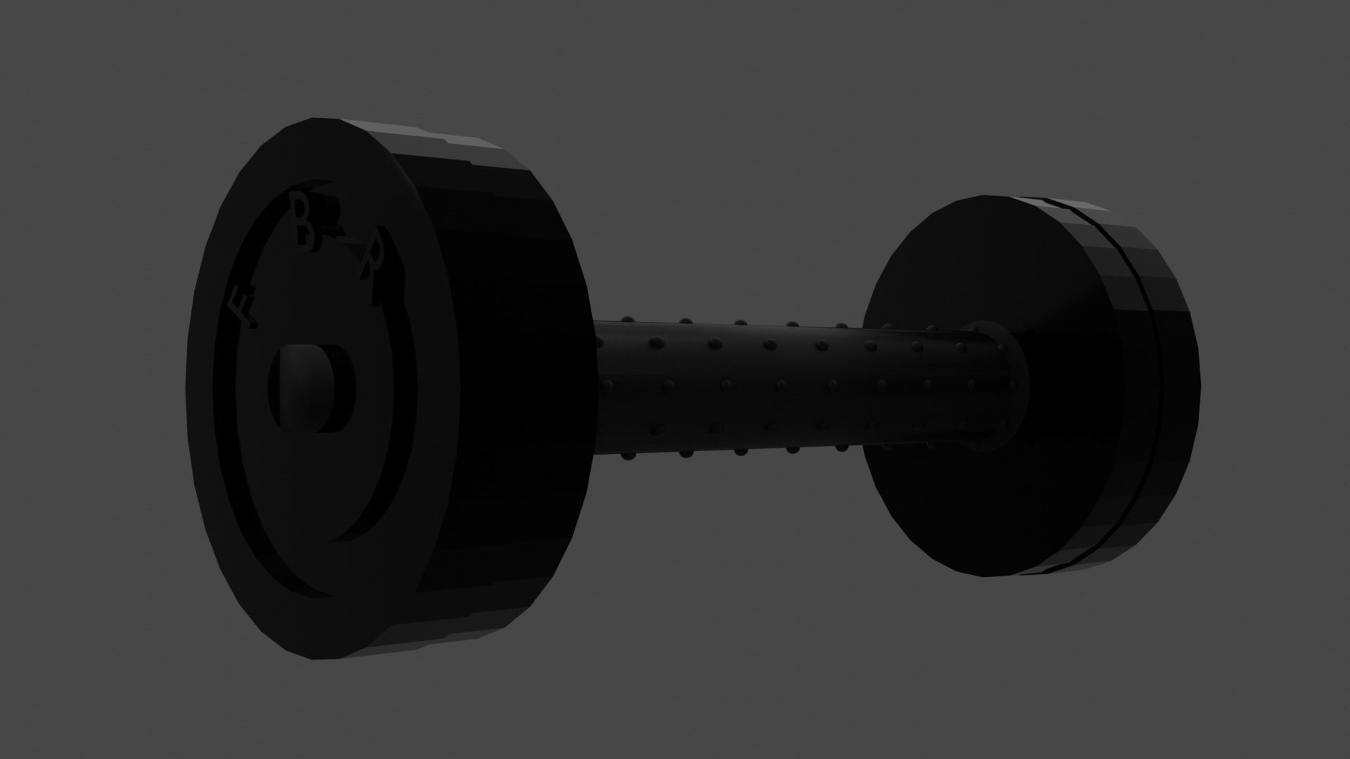 Dumbbell 3D model_4