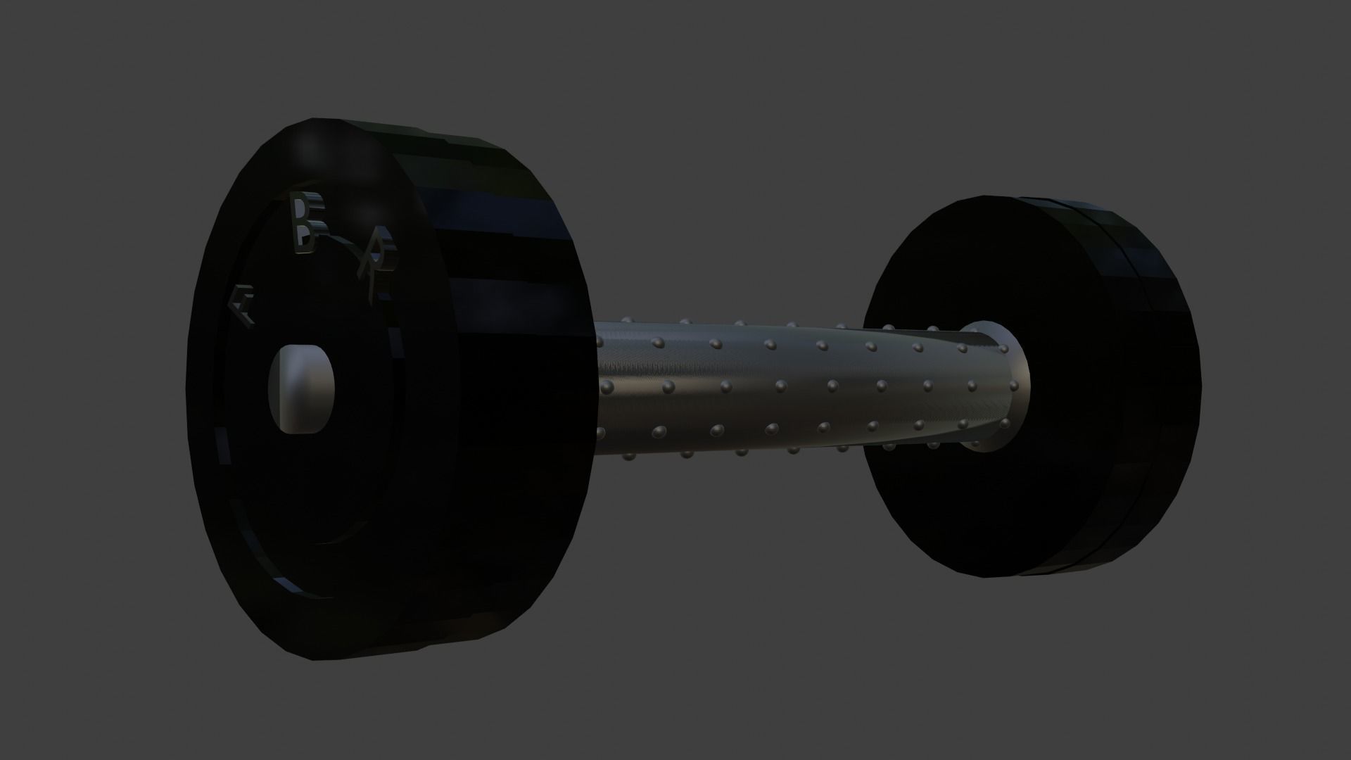 Dumbbell 3D model_5