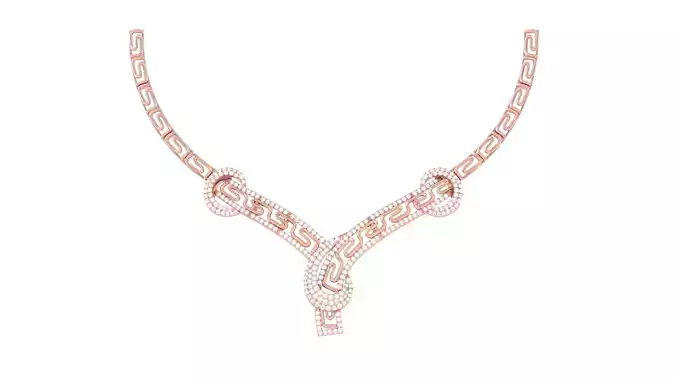 Women Necklace Pendant 3dm STL OBJ FBX Renders Details