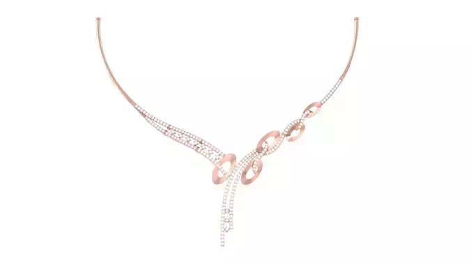 Women Necklace Pendant 3dm STL OBJ FBX Renders Details