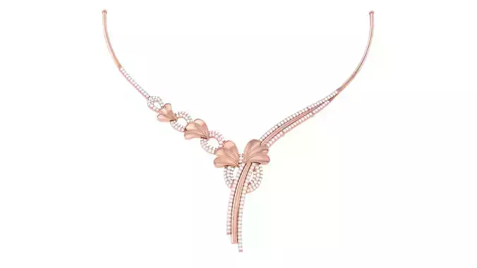 Women Necklace Pendant 3dm STL OBJ FBX Renders Details