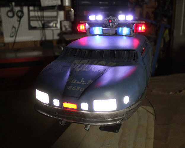 The fifth element POLICE CAR studio scale STL model UPDATED 2025 3D print model 7