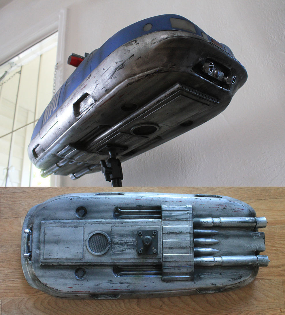 The fifth element POLICE CAR studio scale STL model UPDATED 2025 3D print model_12