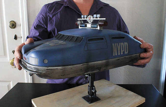 The fifth element POLICE CAR studio scale STL model UPDATED 2025 3D print model 2