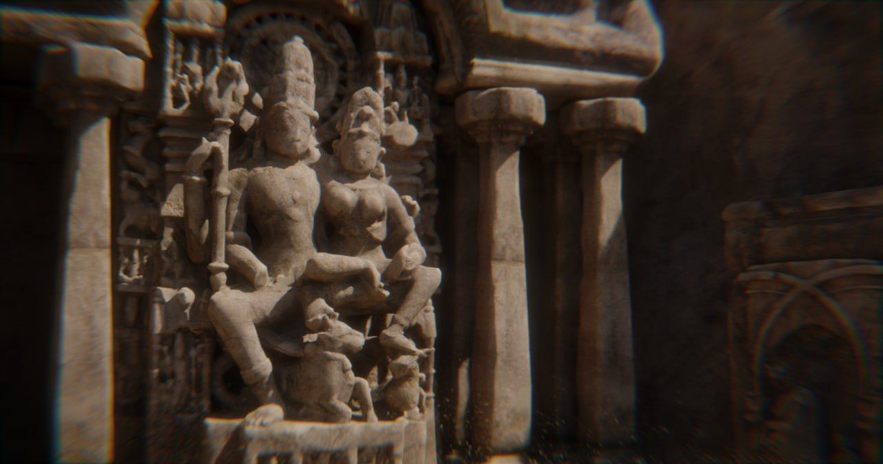 Temple of Gods Modular 3D model_7