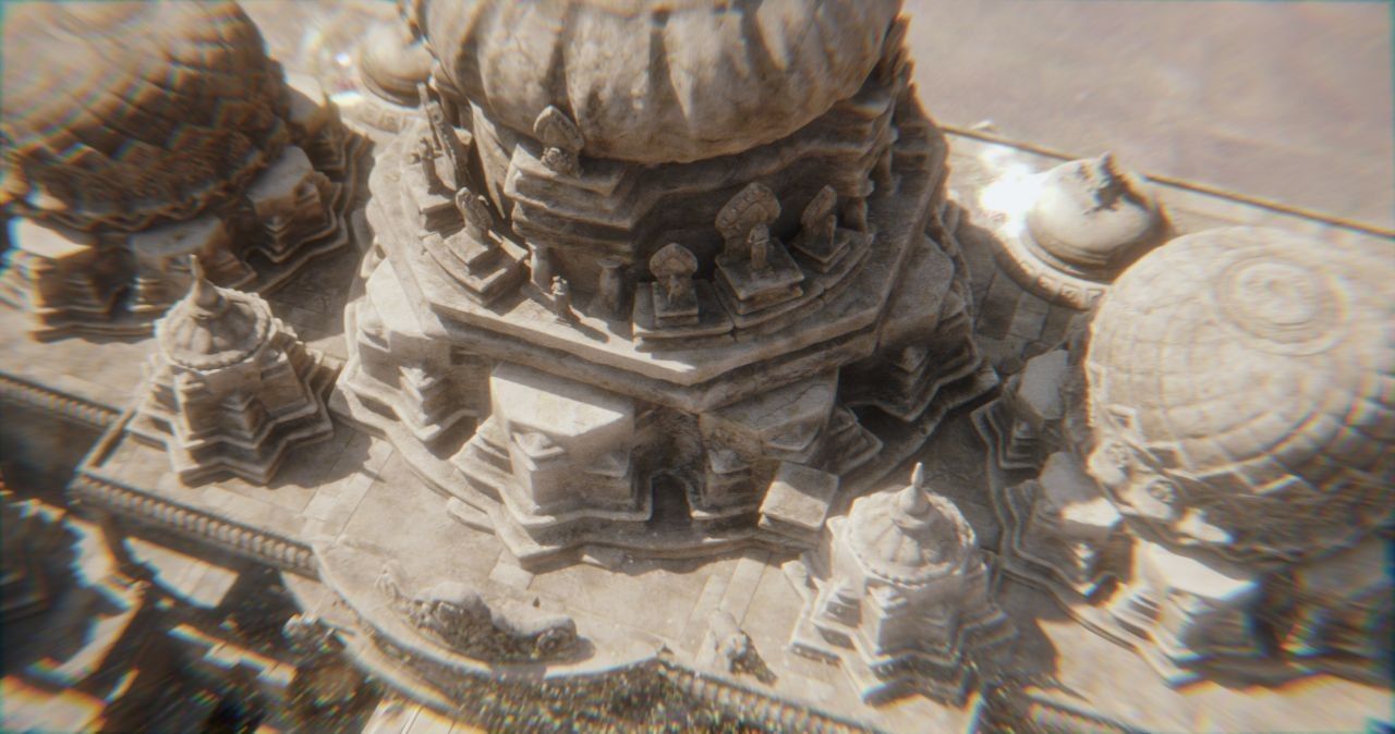 Temple of Gods Modular 3D model_5