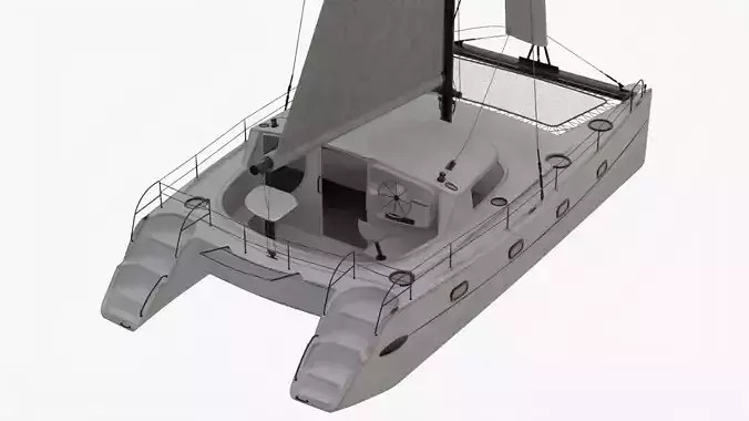 4K Universal Saill Catamaran