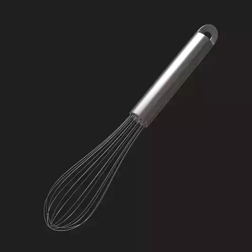 A Small Steel Whisk