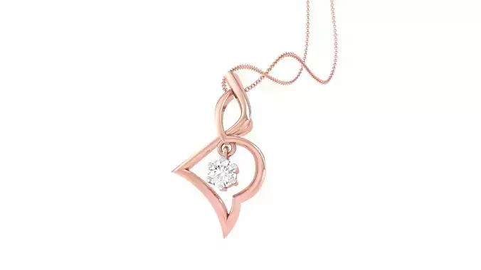 Women Pendant 3dm STL OBJ FBX Renders Details