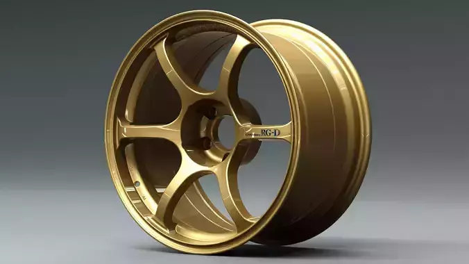 Yokohama Advan RGD  3D model