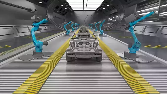 Automobile production line