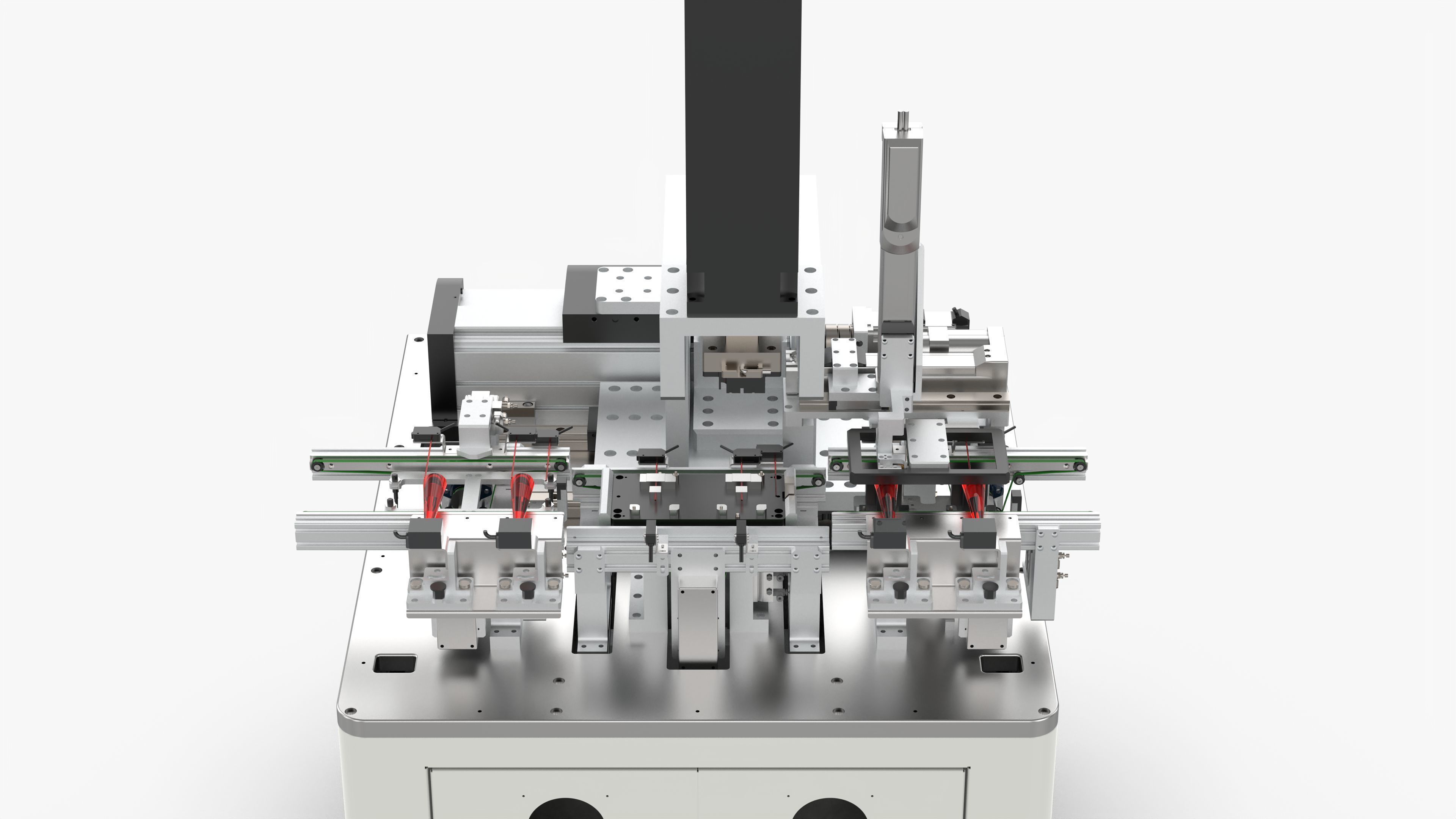 Automatic Photoelectric Sensor Assembly Machine 3D model_8