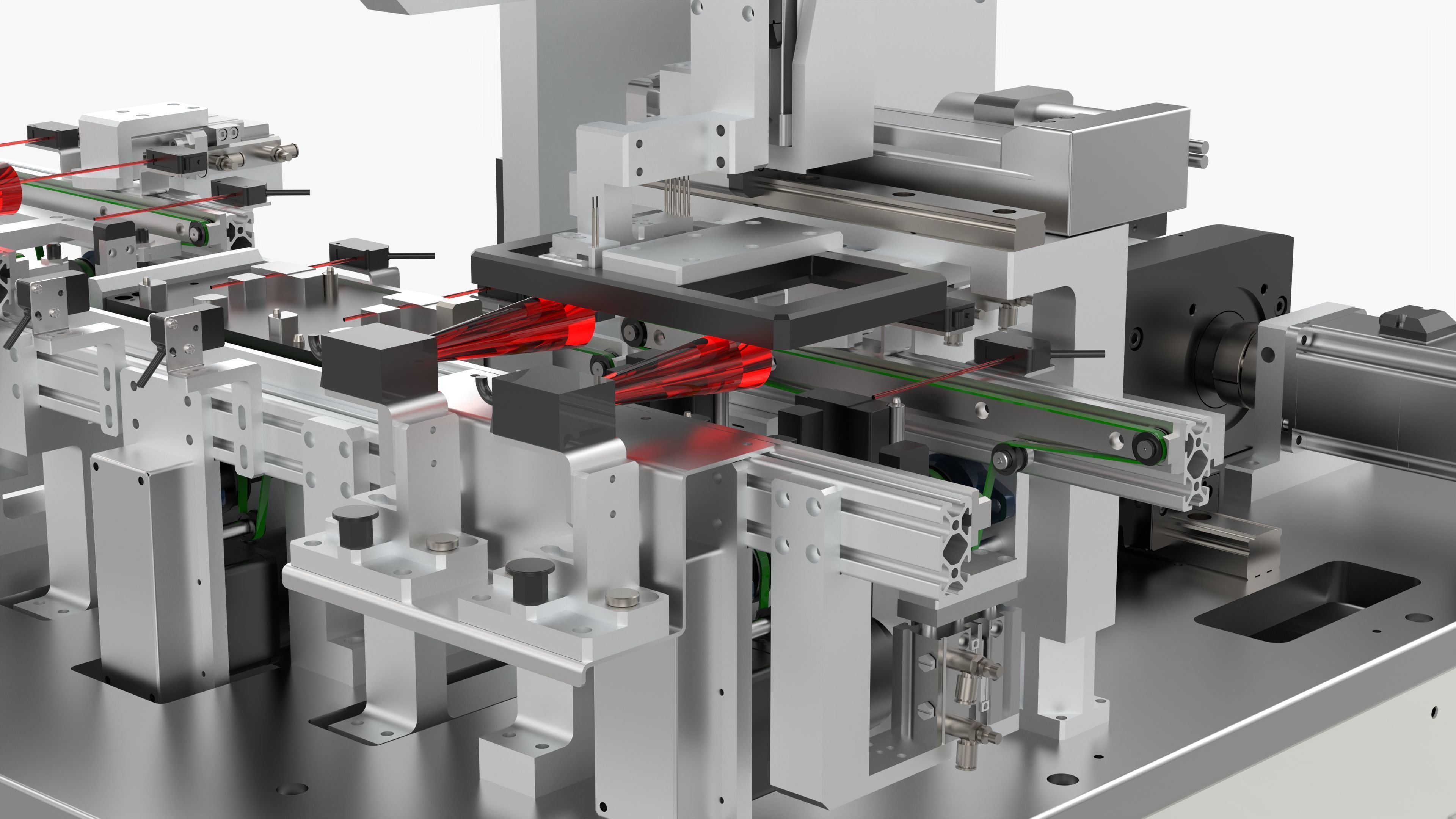 Automatic Photoelectric Sensor Assembly Machine 3D model_14