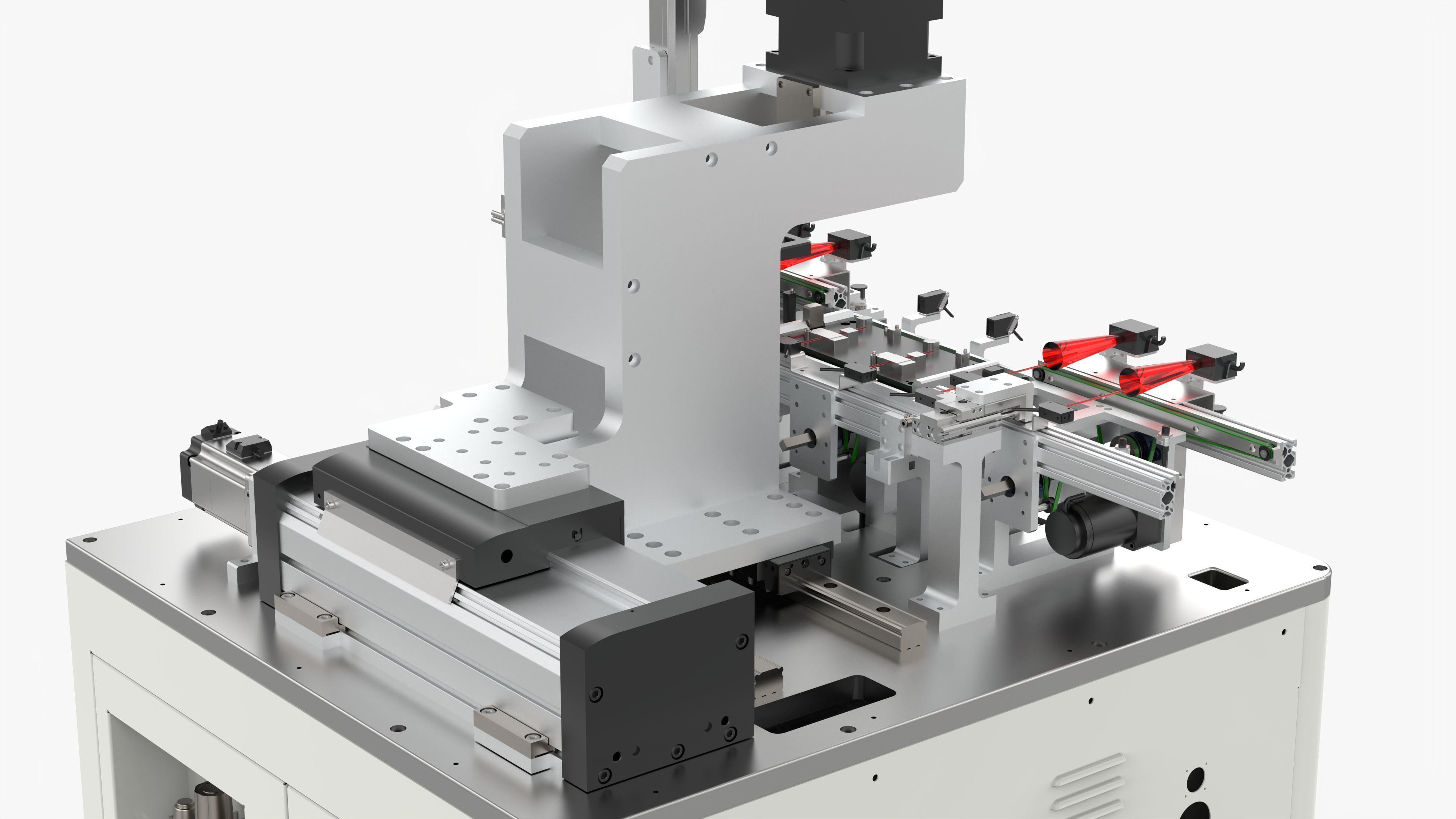 Automatic Photoelectric Sensor Assembly Machine 3D model_11
