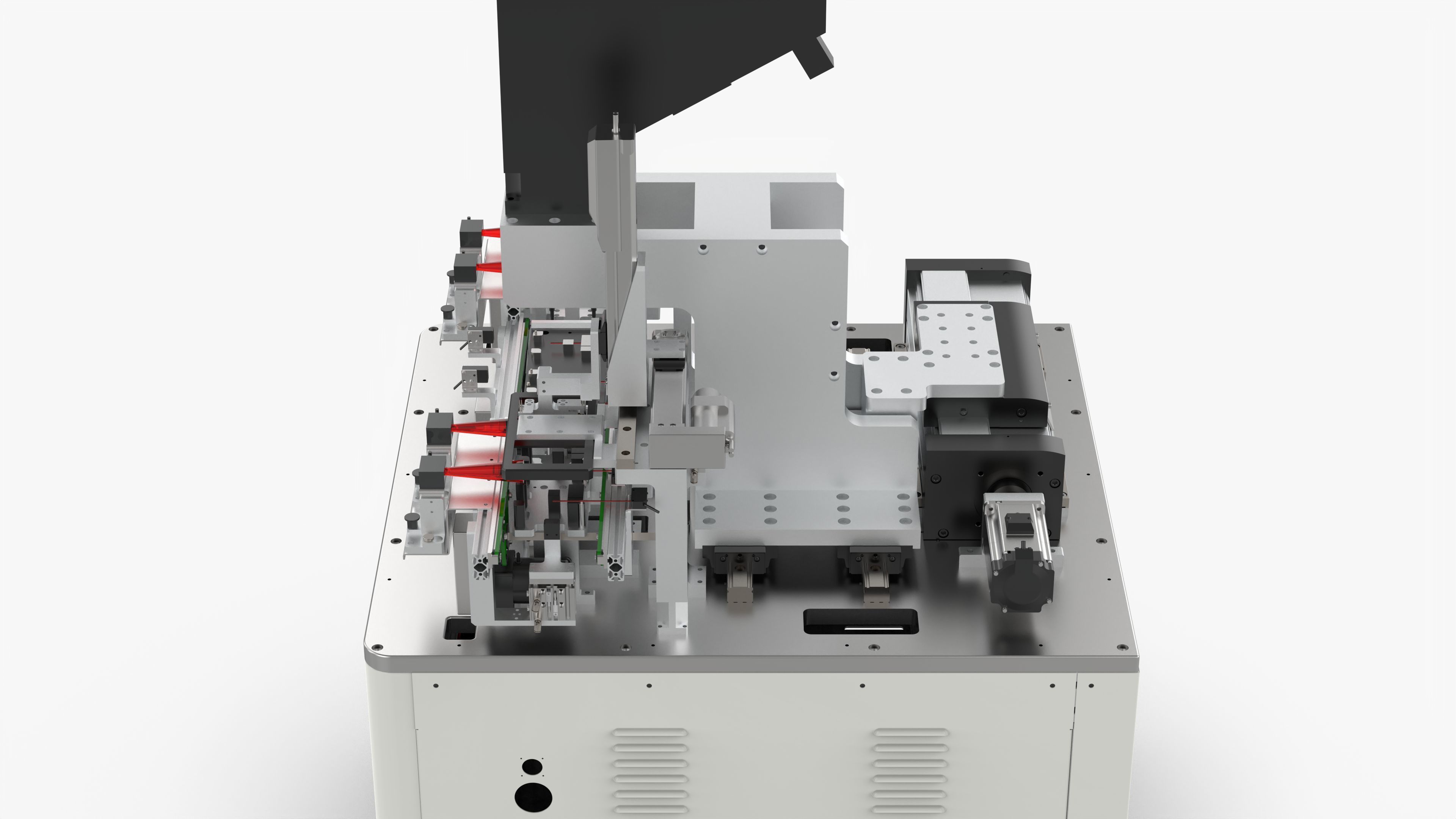 Automatic Photoelectric Sensor Assembly Machine 3D model_9
