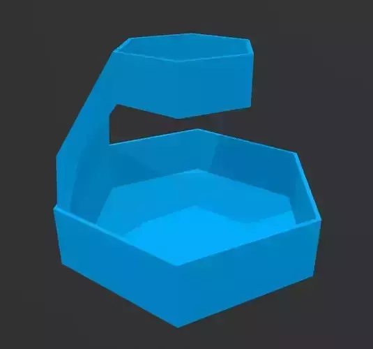 Floating Hex Bowl Party Hexagon Organizer