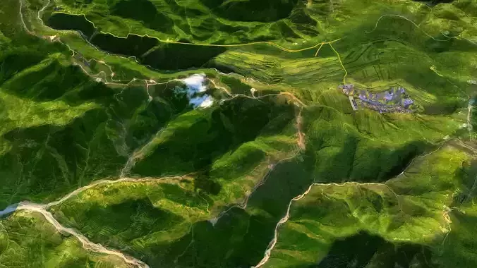 Mountain range Texture