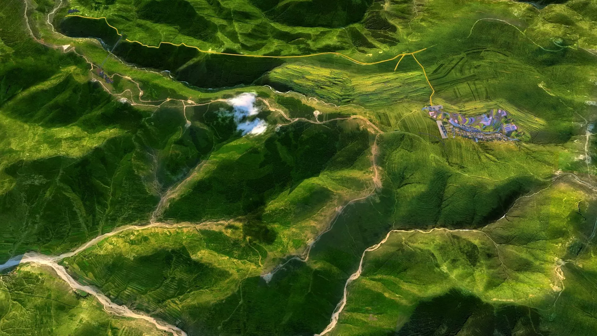 Mountain range Texture