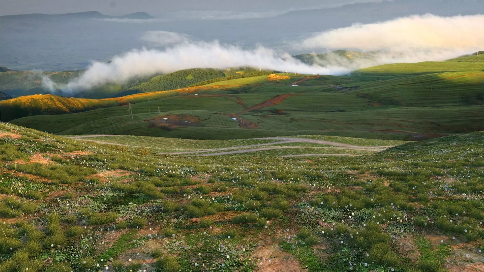 prairie tree with leaves 3D model