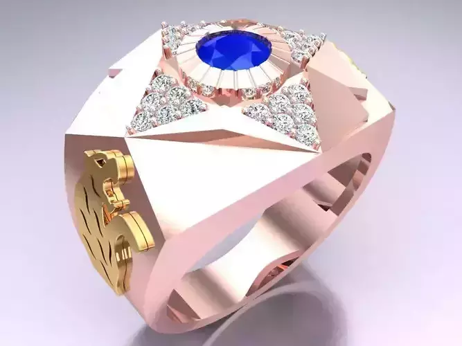 Tiger Rings - Mens rings - N1128