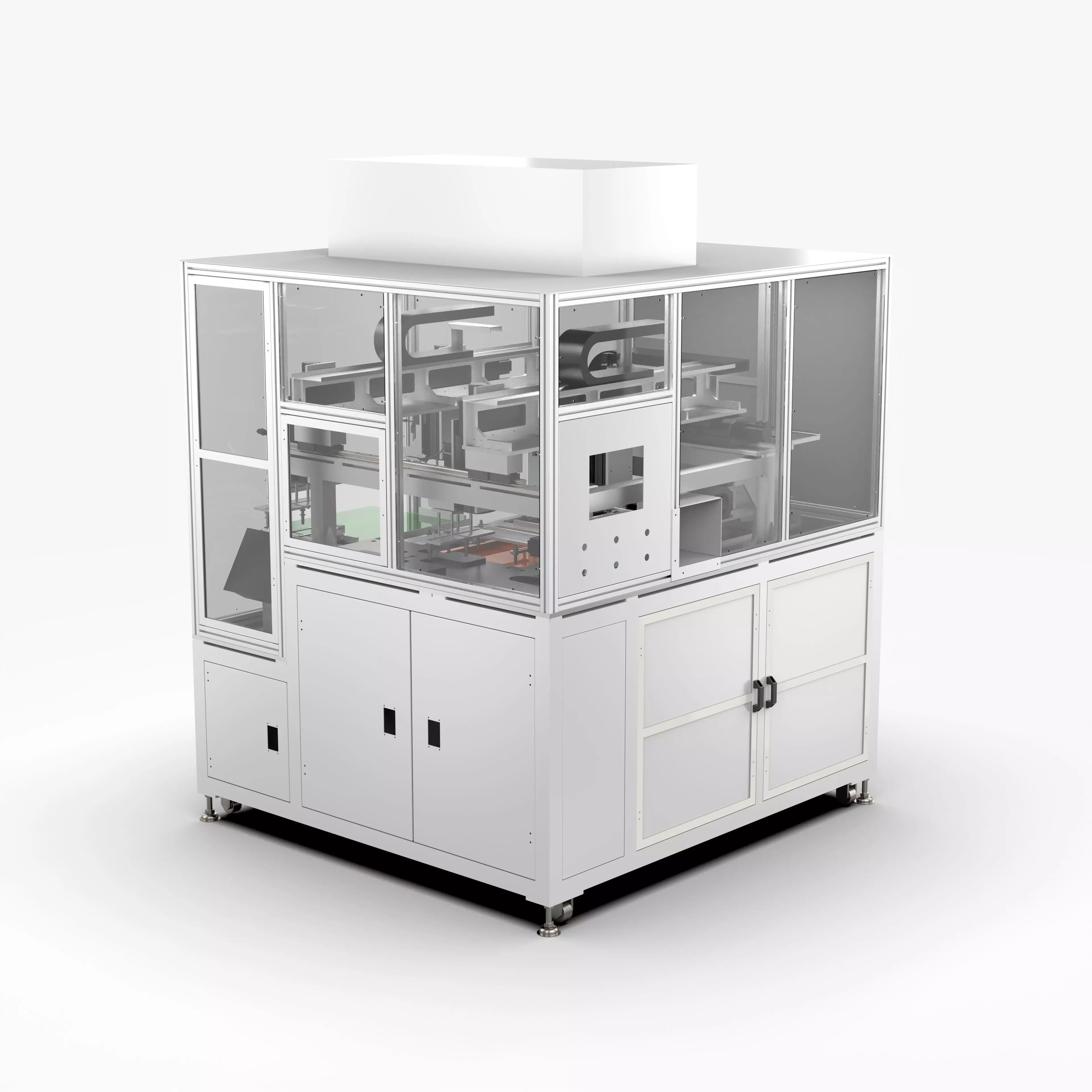 Automatic PCB Flat Plate Loading Machine 3D model