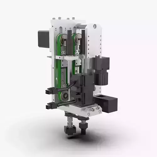 Automatic Swing Angle and Lifting Nozzle Machine 3D model
