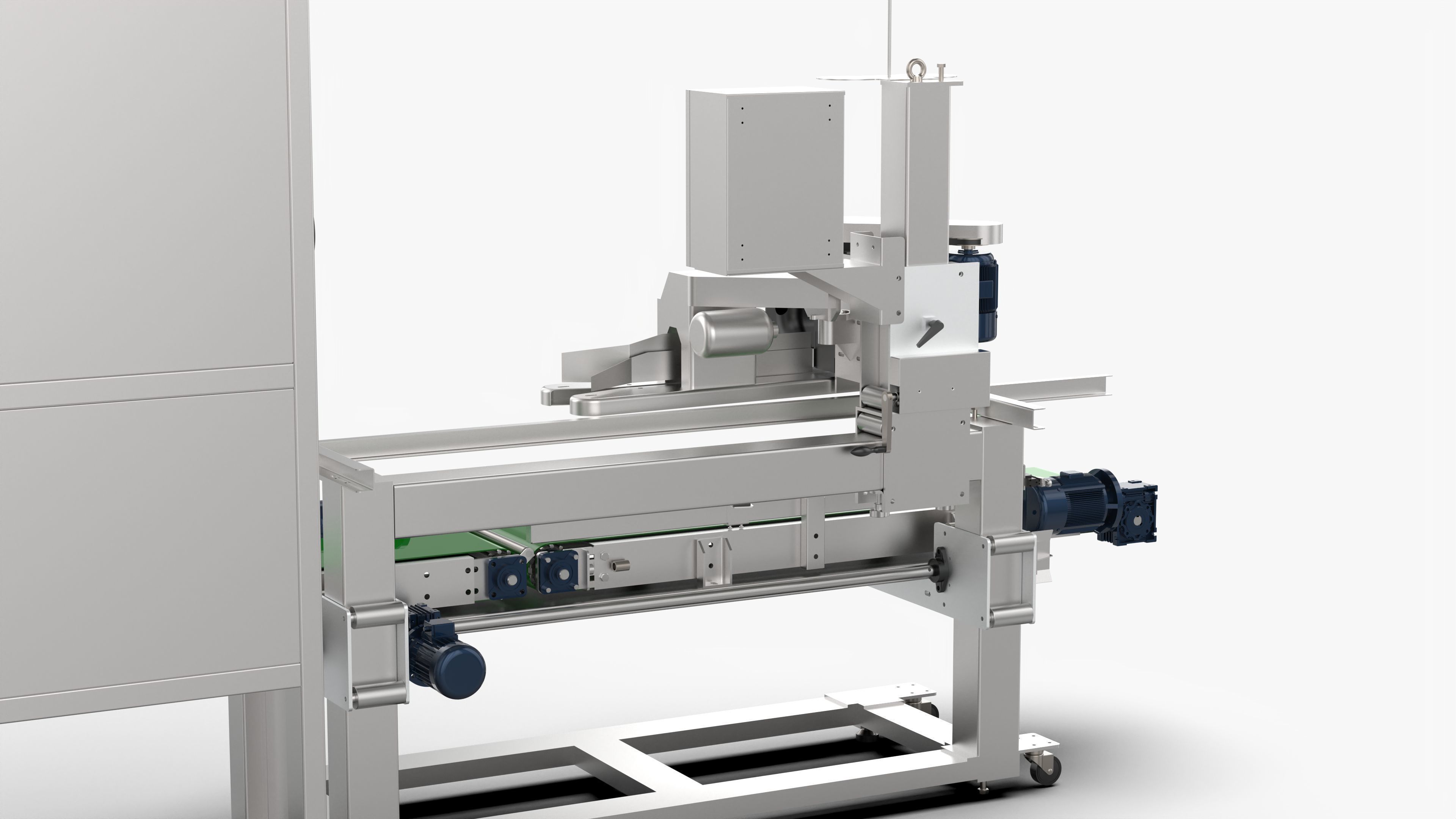 Automatic Quantitative Packaging Scale Machine 3D model_12