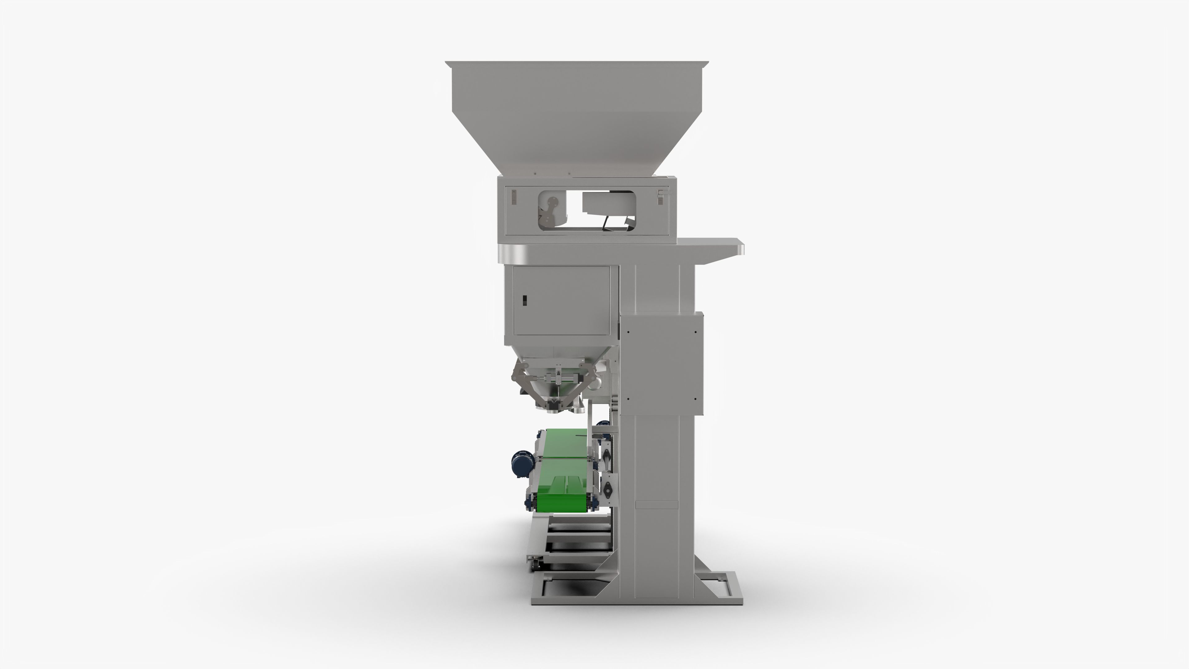 Automatic Quantitative Packaging Scale Machine 3D model_8