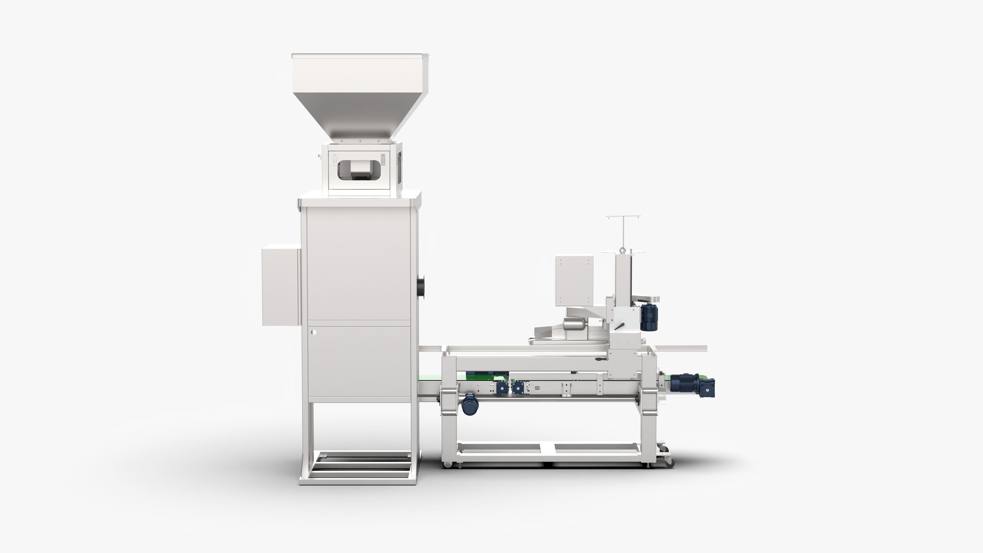 Automatic Quantitative Packaging Scale Machine 3D model_7