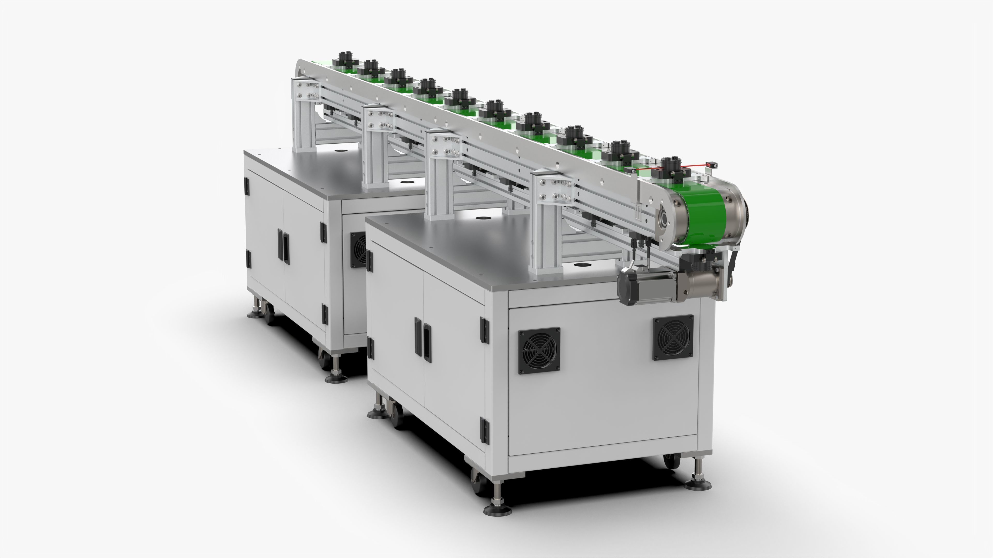 Automatic Fixed Distance Belt Line 3D model_12