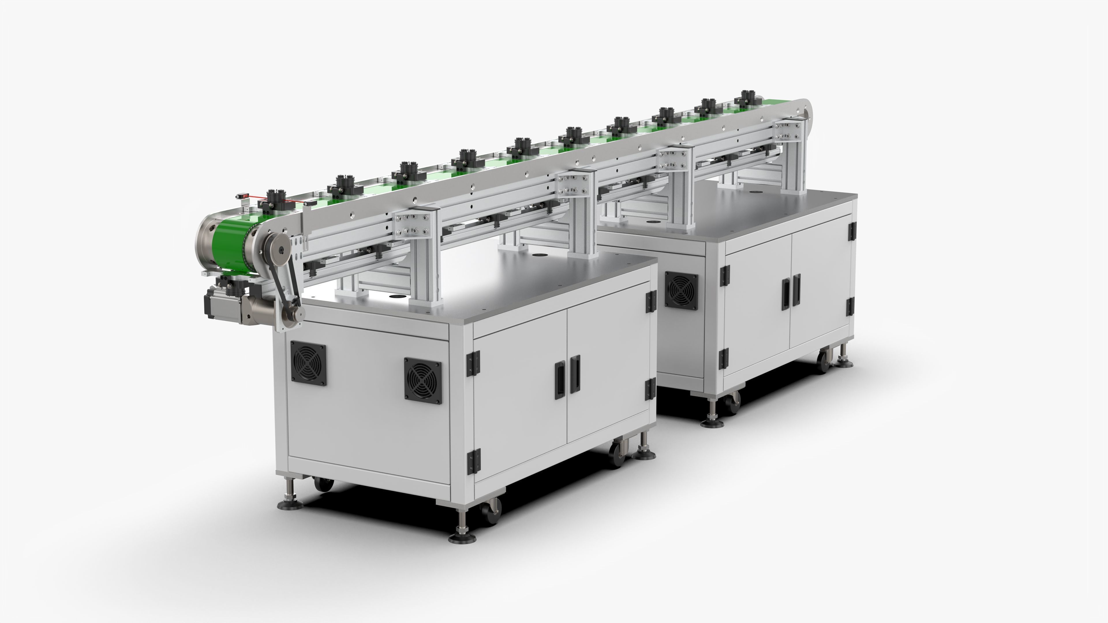 Automatic Fixed Distance Belt Line 3D model_4