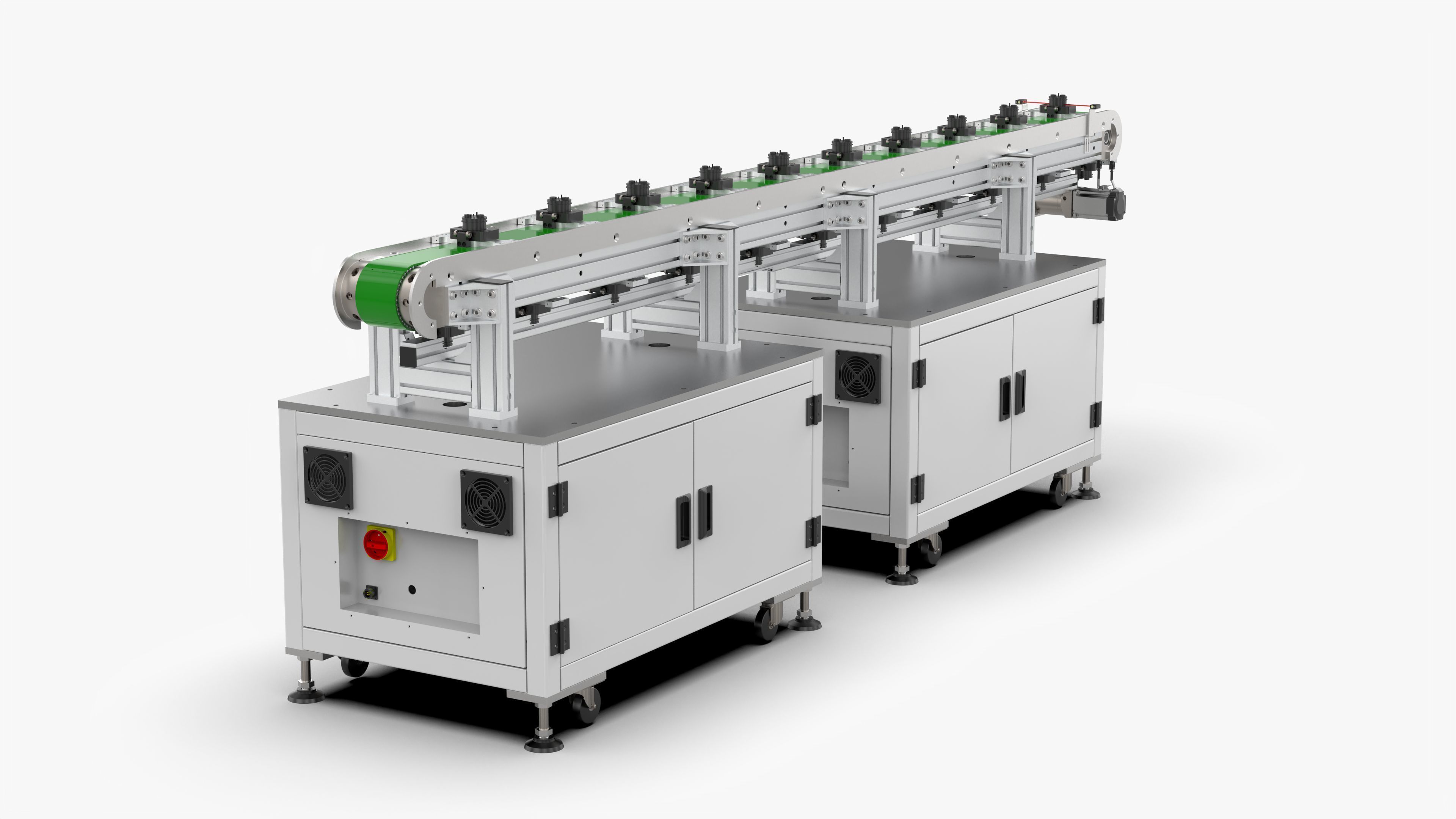 Automatic Fixed Distance Belt Line 3D model_2