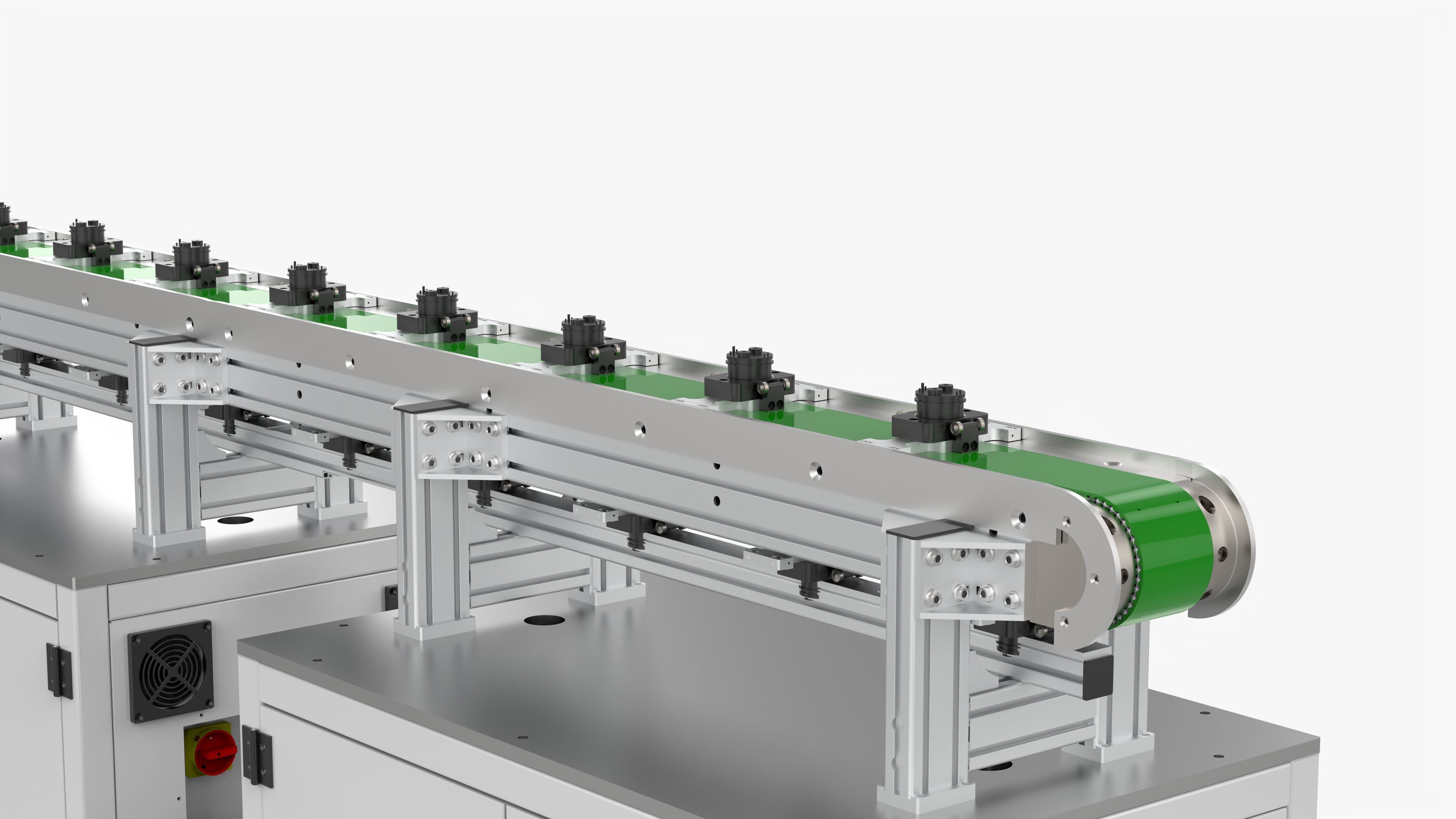 Automatic Fixed Distance Belt Line 3D model_10