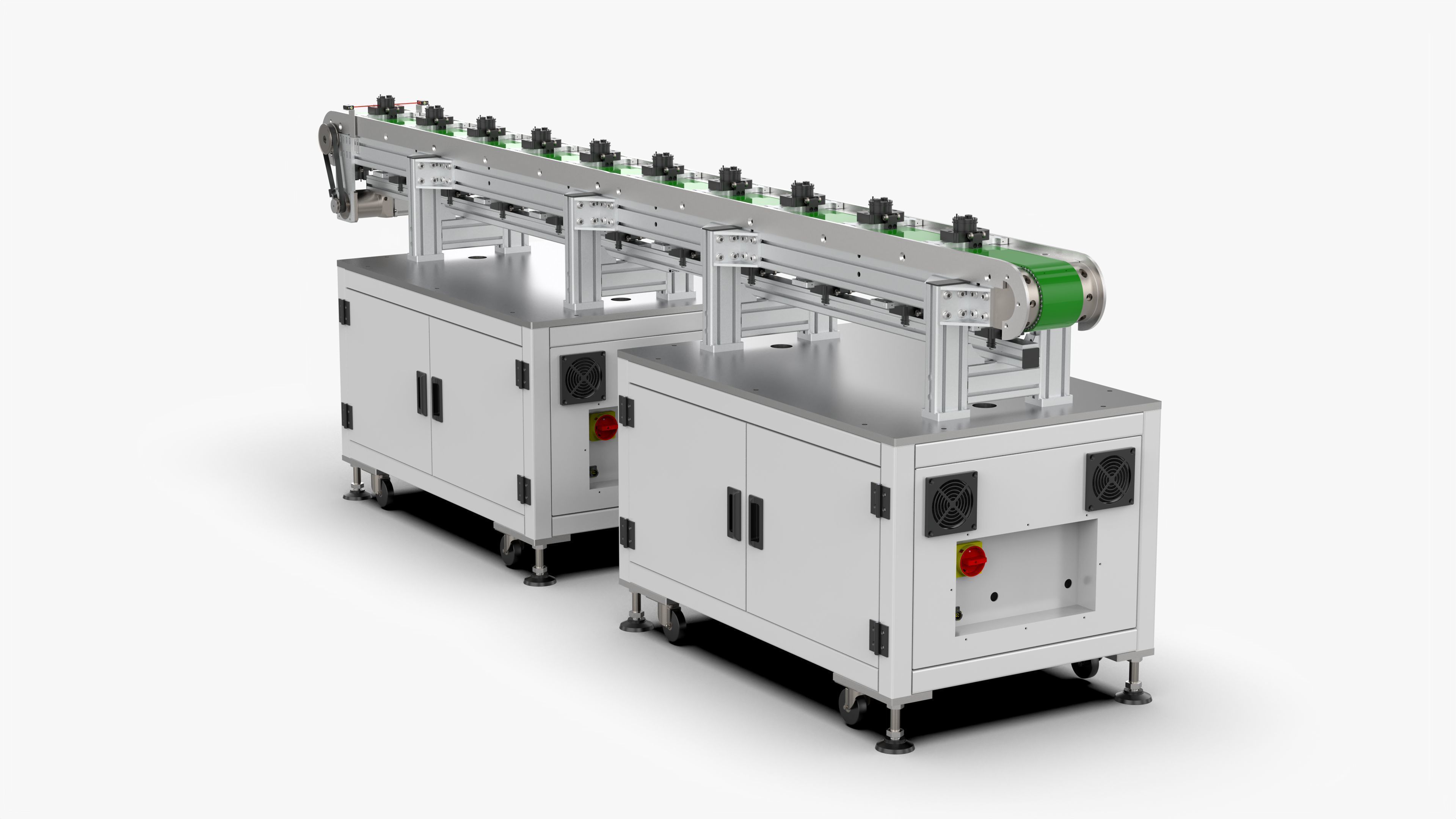 Automatic Fixed Distance Belt Line 3D model_3