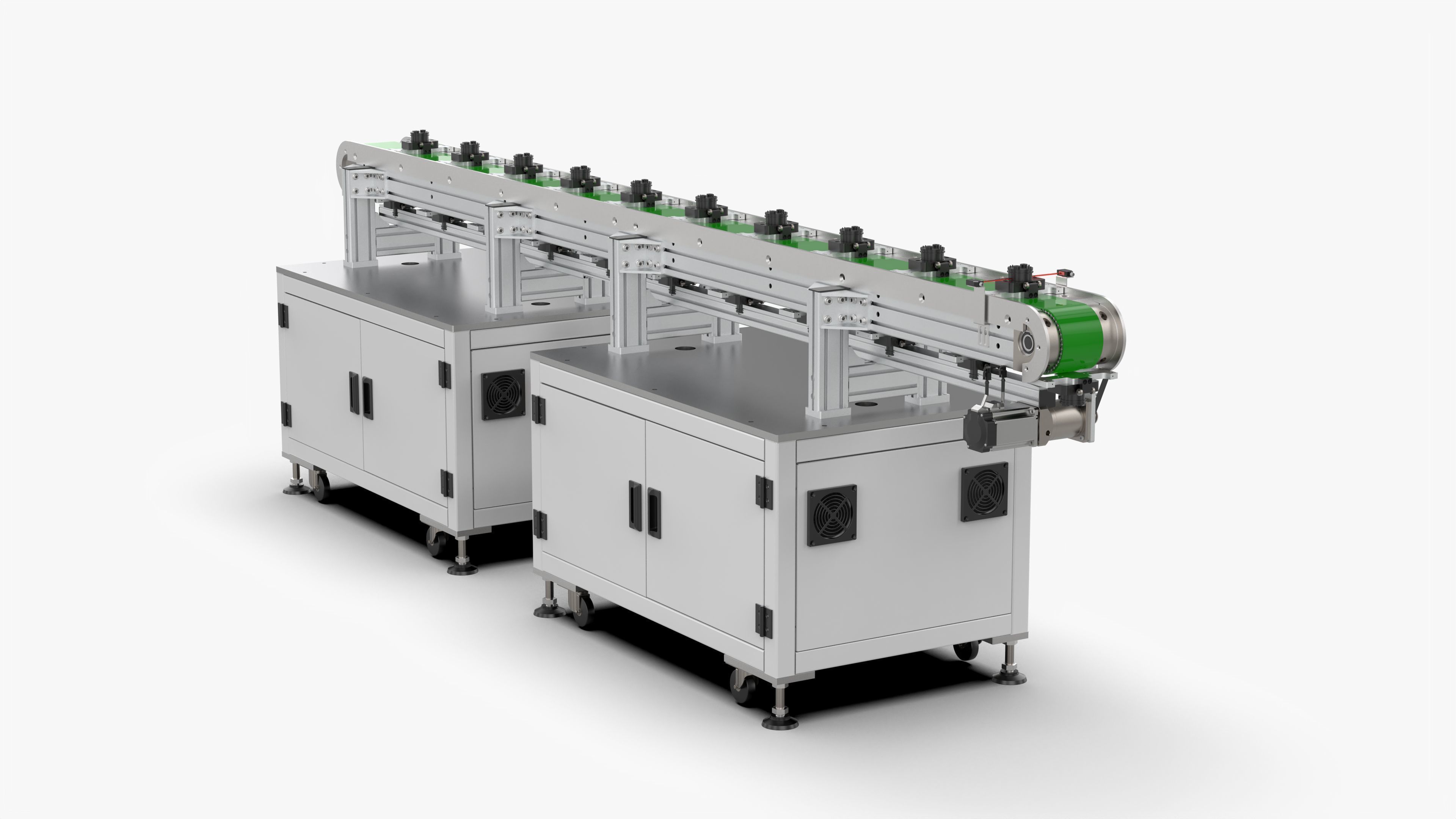 Automatic Fixed Distance Belt Line 3D model_1