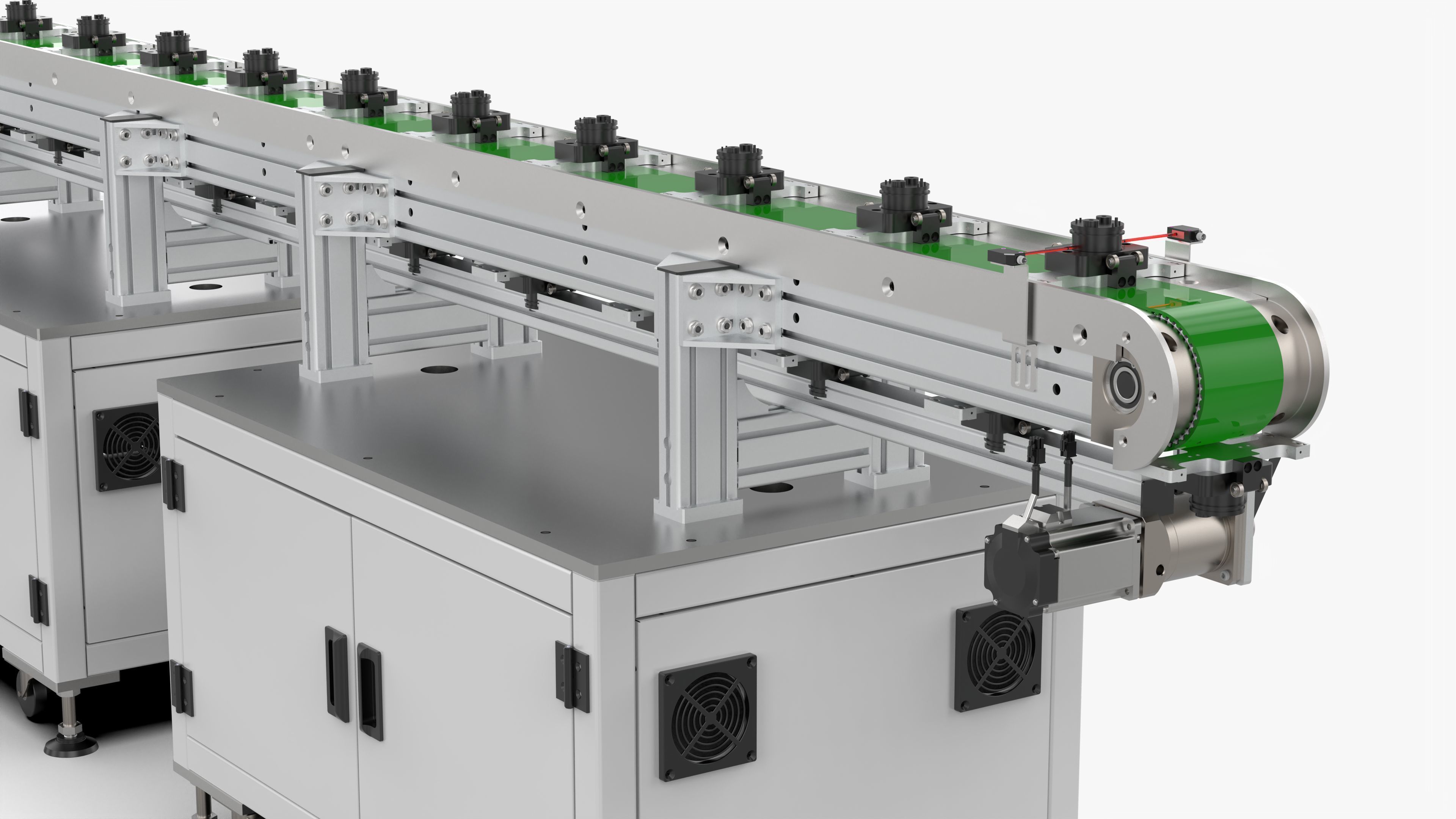 Automatic Fixed Distance Belt Line 3D model_8
