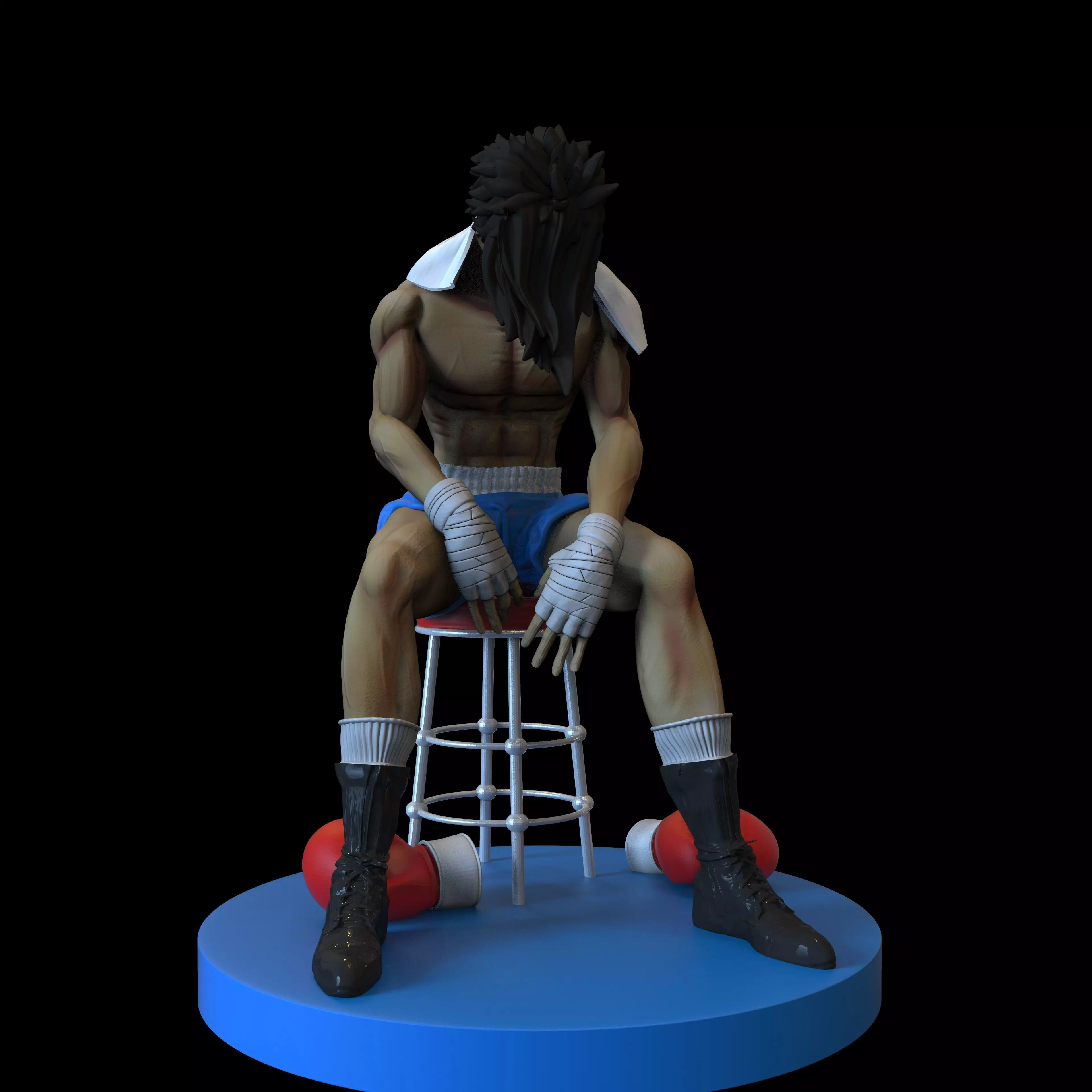 Rocky joe Tomorrow s Joe - ring pose 3D print model