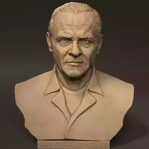 Anthony Hopkins 3d models 3D print model