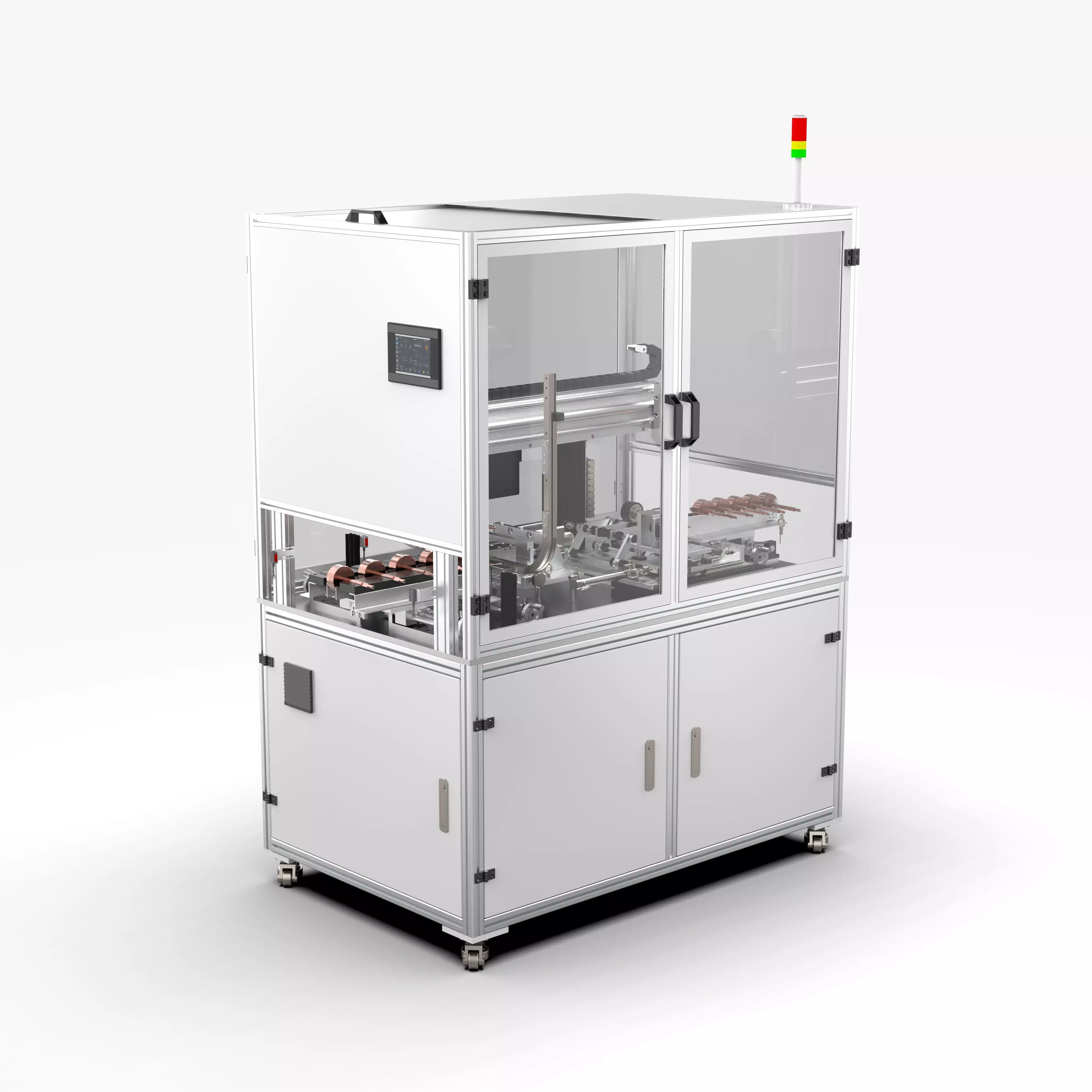 Spring and Anti-Rust Oil Assembly Machine 3D model