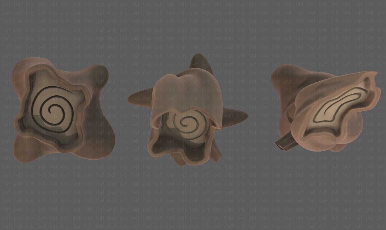 Stump V05 Low-poly 3D model_33