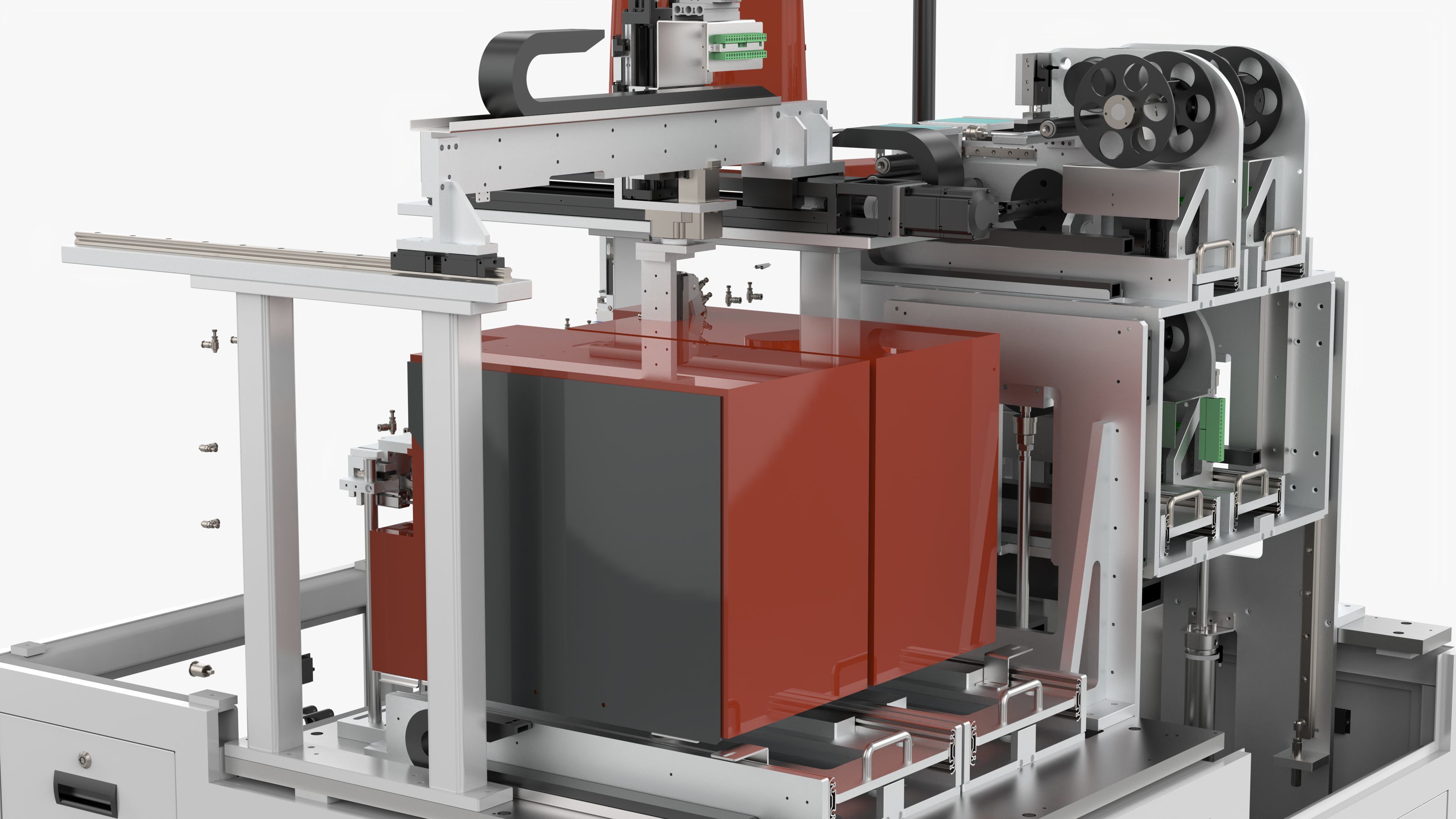 Automatic Labeling Machine 3D model_14