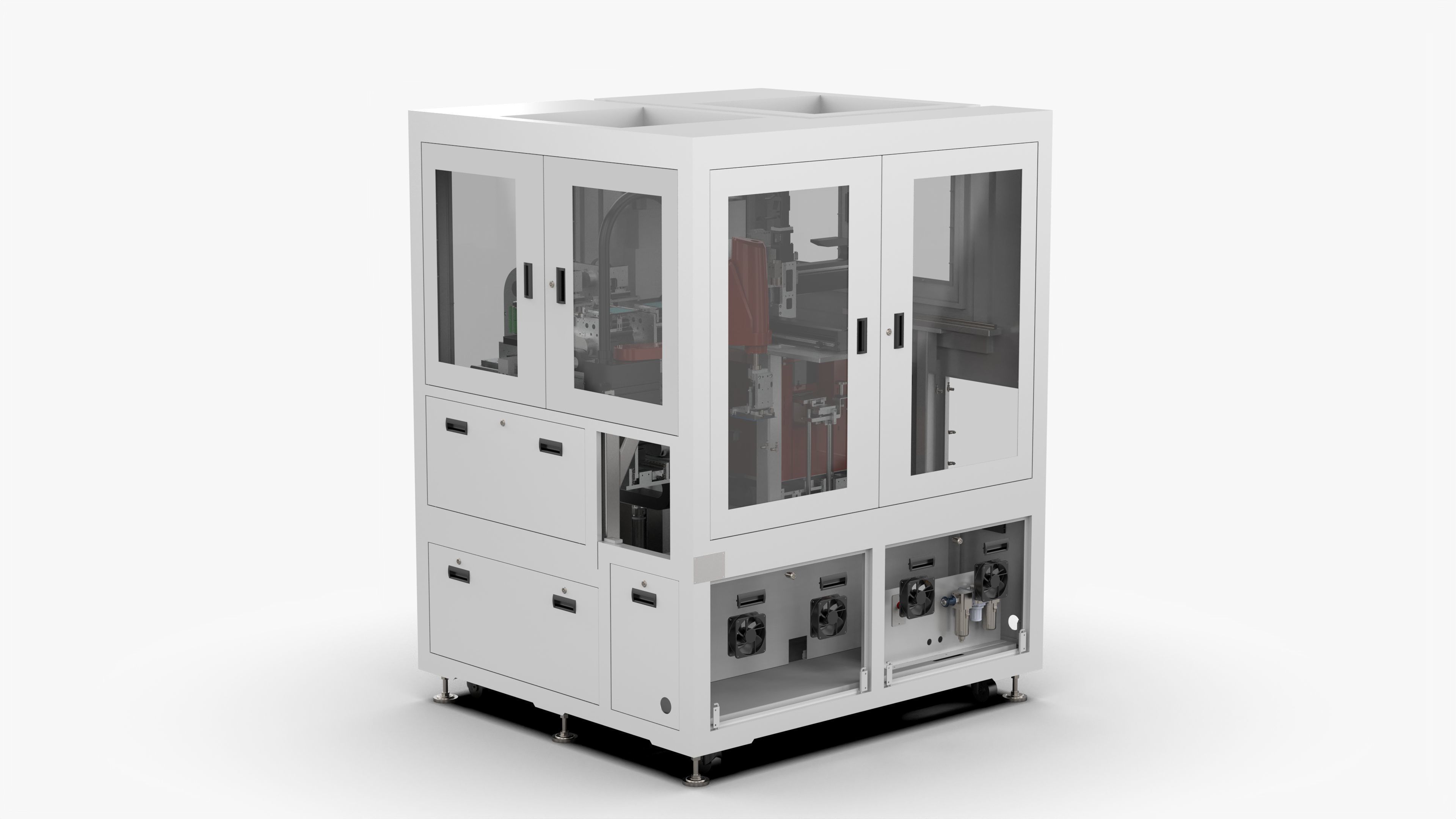 Automatic Labeling Machine 3D model_2