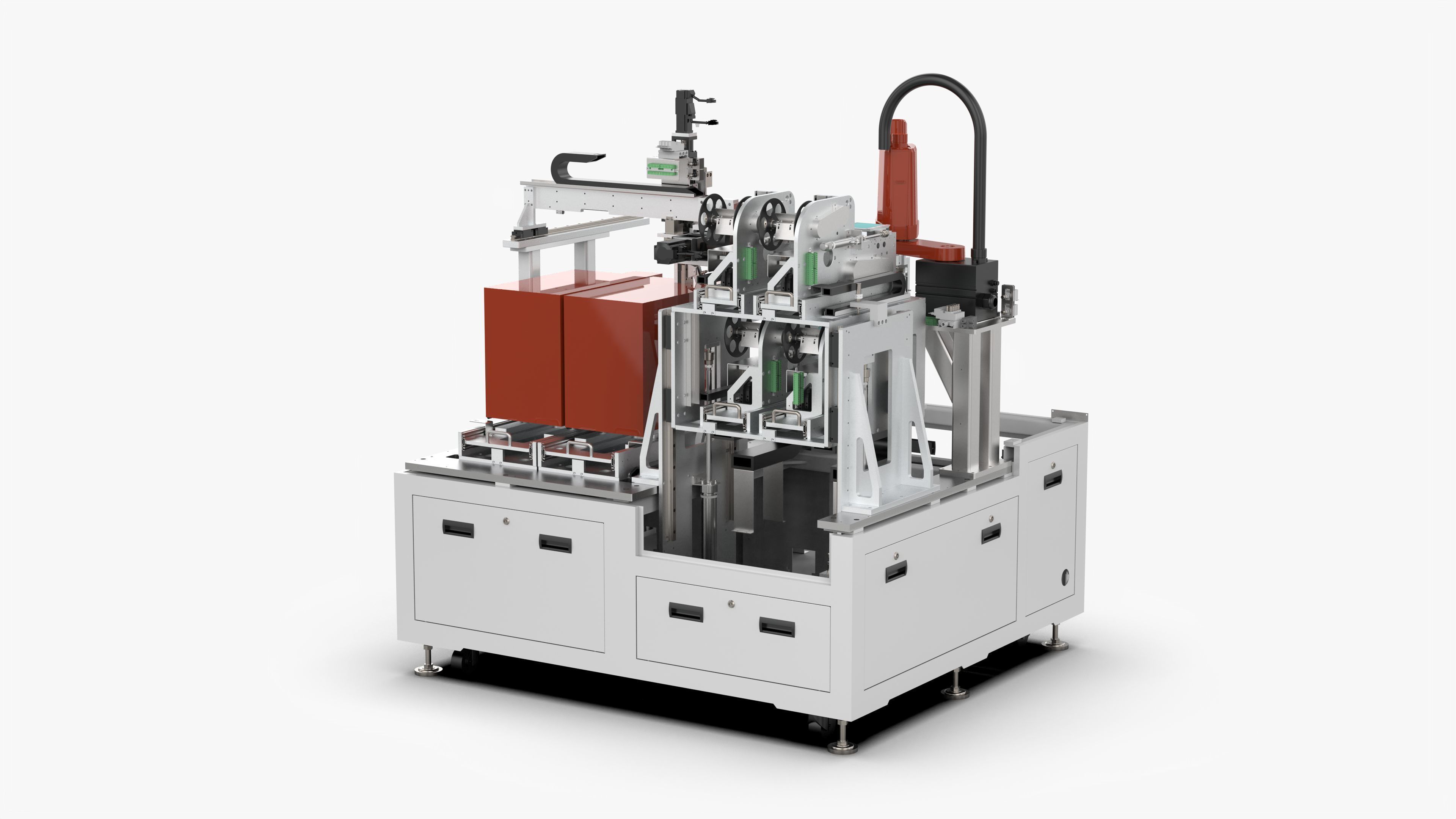 Automatic Labeling Machine 3D model_11