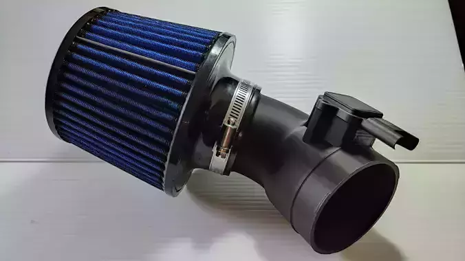 E60 Cone air filter adapter 3D print model