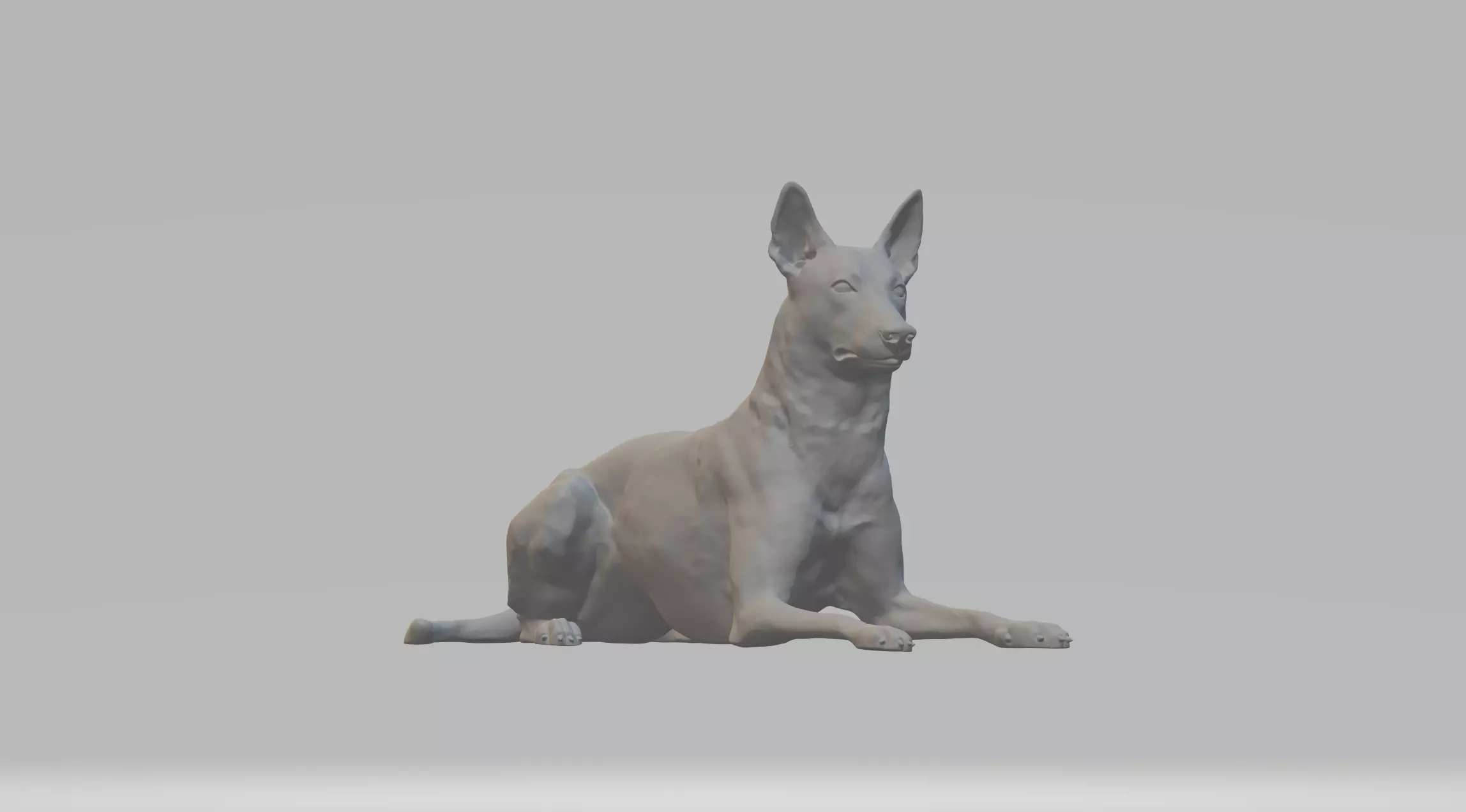 Pharaoh Hound 3D print model_0
