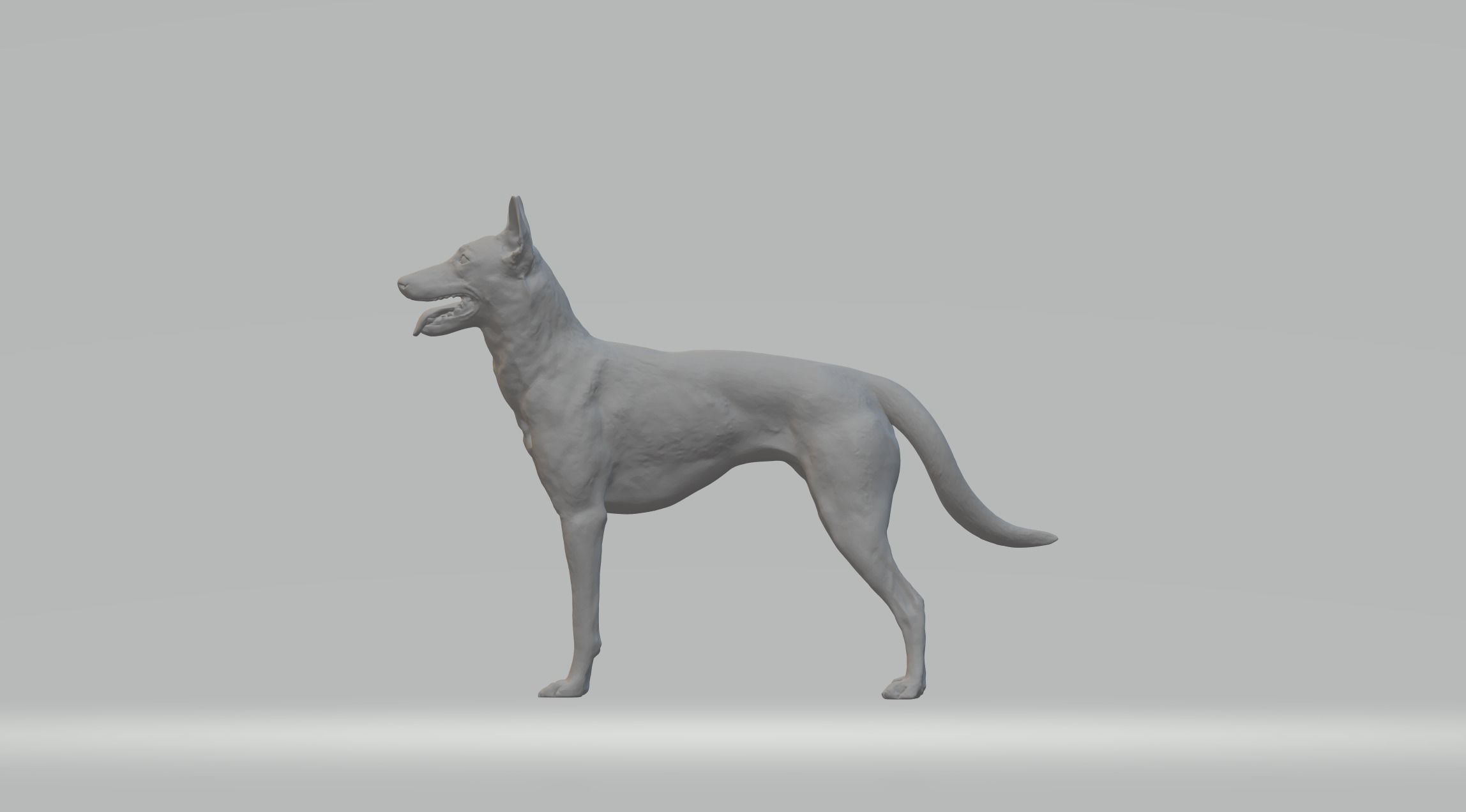 Pharaoh Hound 3D print model_5