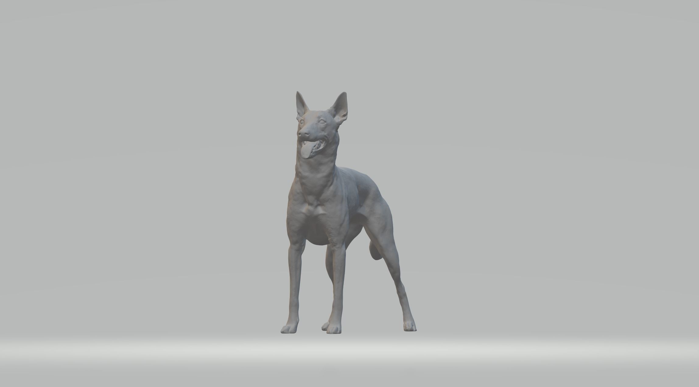 Pharaoh Hound 3D print model_4