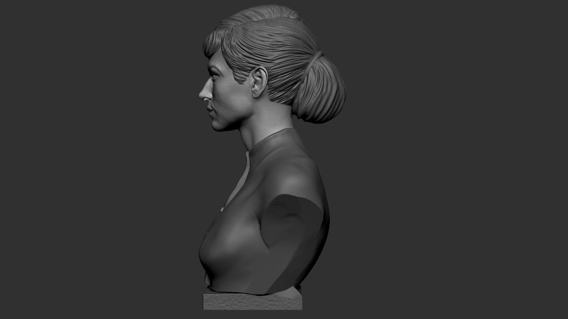 Audrey Hepburn  3D print model_35