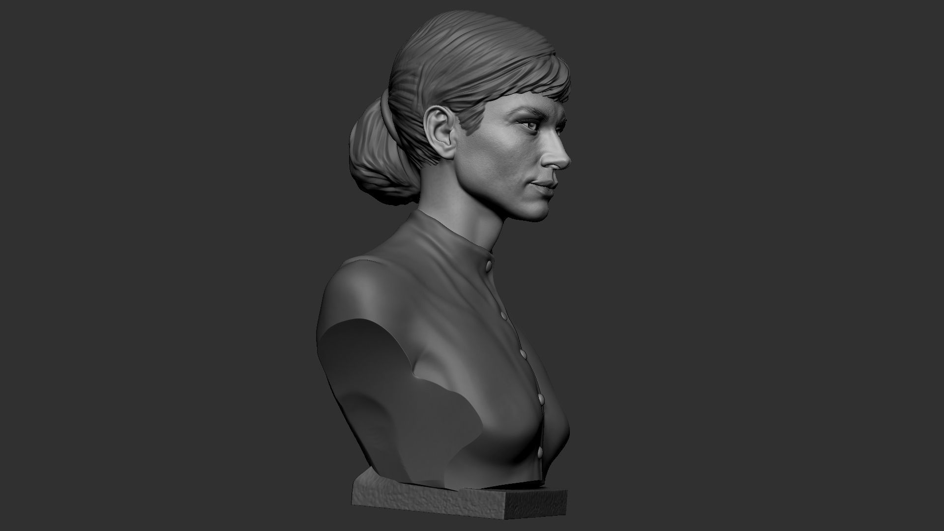 Audrey Hepburn  3D print model_10