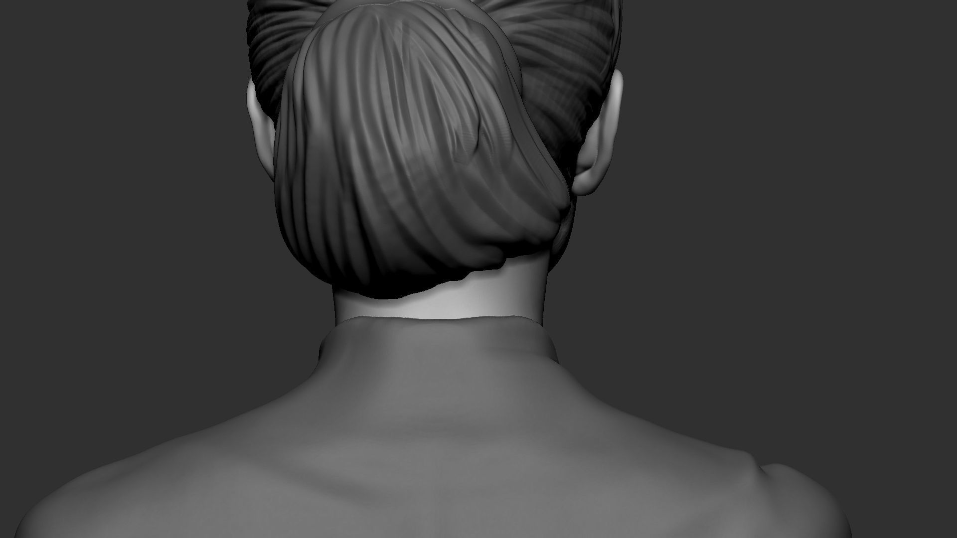 Audrey Hepburn  3D print model_25